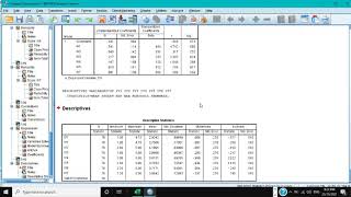 SPSS tutorial 5: How to do Descriptive Analysis