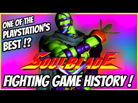 SOUL BLADE - HISTORY OF ONE OF THE BEST PLAYSTATION GAMES!? - Soul Calibur 's Beginnings