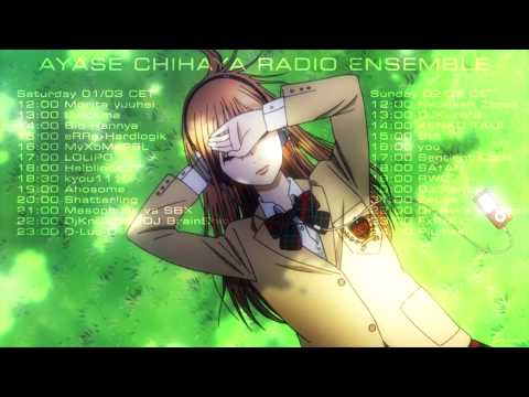 biohannya - 50 minute breakcore mix (for Ayase Chihaya Radio Ensemble)