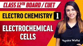 ElectroChemistry 01 | Electrochemical Cells | Class 12th/CUET