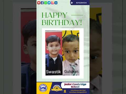 Happy Birthday Swastik & Gulshan #birthaday #happybirthday #celebration #BirthdayGreetings
