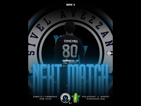 Campionato Serie D giornata 13, Sivel Avezzano - DG C5