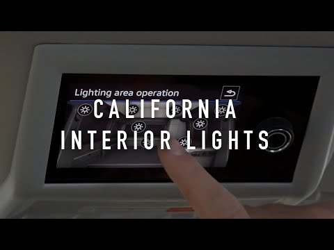 VW California Interior Lighting Explained + Camping Mode