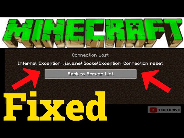 Top 5 common errors in Minecraft and how to fix them