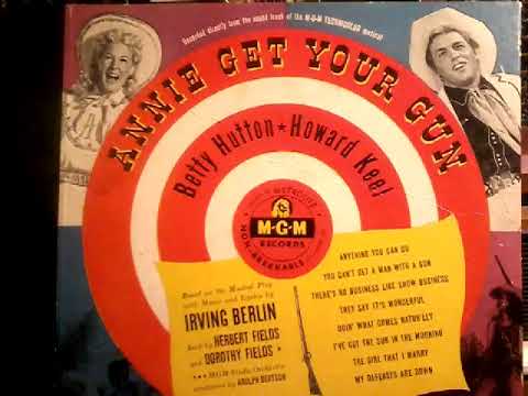 Betty Hutton, Howard Keel ‎– Annie Get Your Gun - 78 RPM 4 Record Set 1950