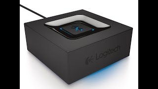 Logitech Bluetooth Audio Adapter (Bluetooth Reciever) Unboxing + Setup