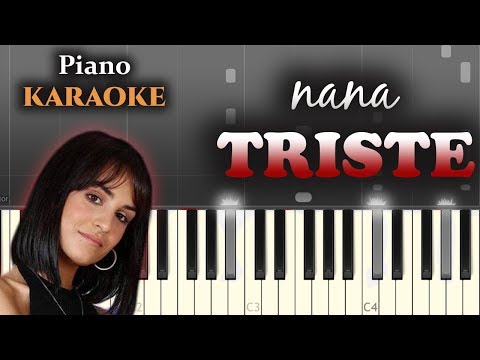 Natalia Lacunza, Guitarricadelafuente - nana triste | Piano KARAOKE / Tutorial Video