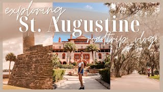 Free Things to do in St. Augustine, FL! We Stopped On Our Way to North Carolina Roadtrip Travel Vlog