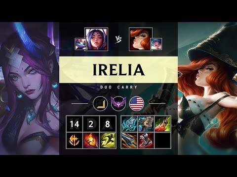Irelia ADC vs Miss Fortune - NA Master Patch 25.13