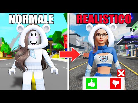HO CREATO UN GIOCO REALISTICO DI BROOKHAVEN SU ROBLOX!