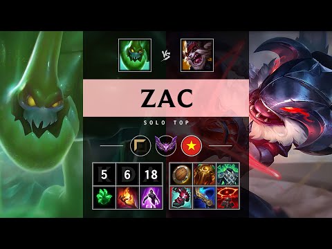 Zac Top vs Kled - VN Master Patch 25.15