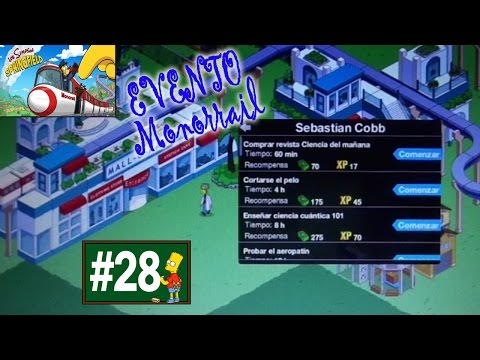 Los Simpson Springfield "Monorrail: Cap. 28 - Las Misiones de Sebastián Cobb" por Tony