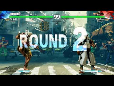 SFV~ Dhalsim (TS-Sabin) vs  Rashid (Floejisan) HD 2