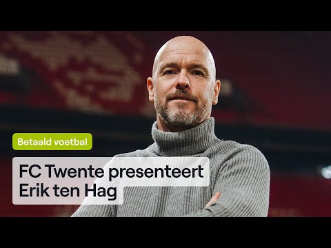 Presentatie Erik ten Hag als technisch directeur bij FC Twente | RTV Oost