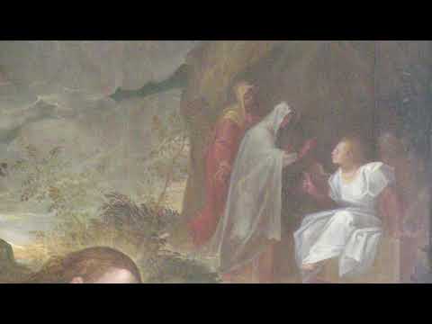 Noli me tangere ou le Christ Jardinier : un tableau du peintre Fillipo Bellini à Saumur