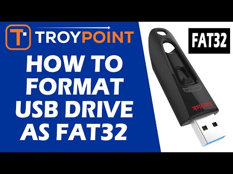 How to Format Any Drive as FAT32