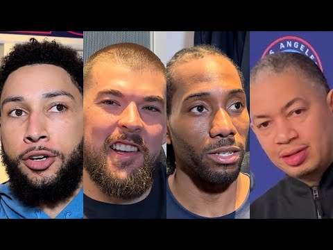 FULL Clippers Postgame Interviews vs. Hornets: Kawhi Leonard, Ivica Zubac, Ben Simmons, Tyronn Lue