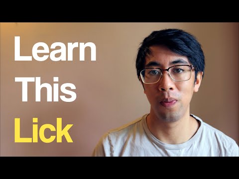 Learn This Lick: A Simple Melodic Idea
