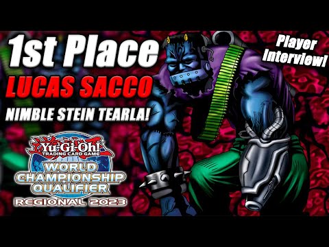 Yu-Gi-Oh! 2023 Regional 1st Place WINNER: Nimble Stein Tearlament Deck Profile [ft. Luc Sacco] DABL