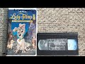 Opening To Lady And The Tramp 2 Scamps Adventure 2001 Vhs