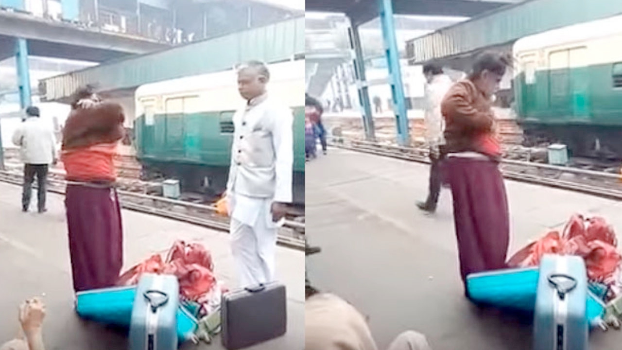 Bigg Boss 10 Contestant Om Swami CAUGHT Changing His Clothes At Railway Station!