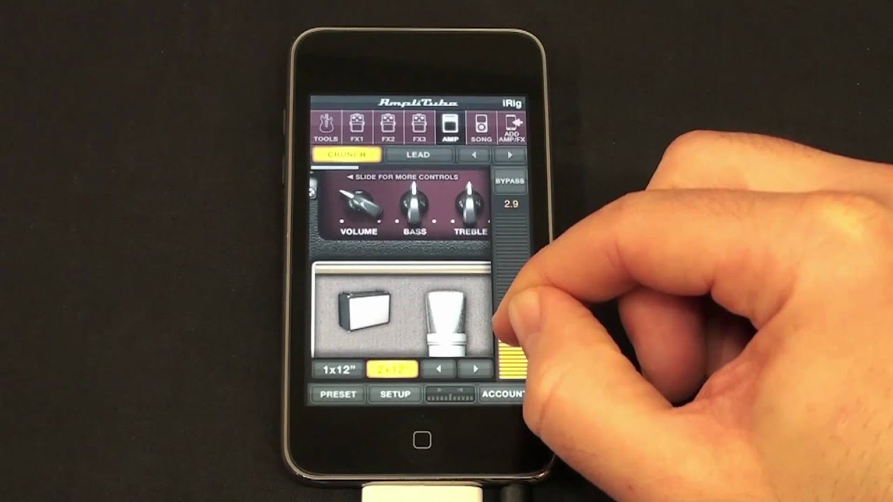 AmpliTube iRig - plug your guitar into your iPhone and rock out! - YouTube