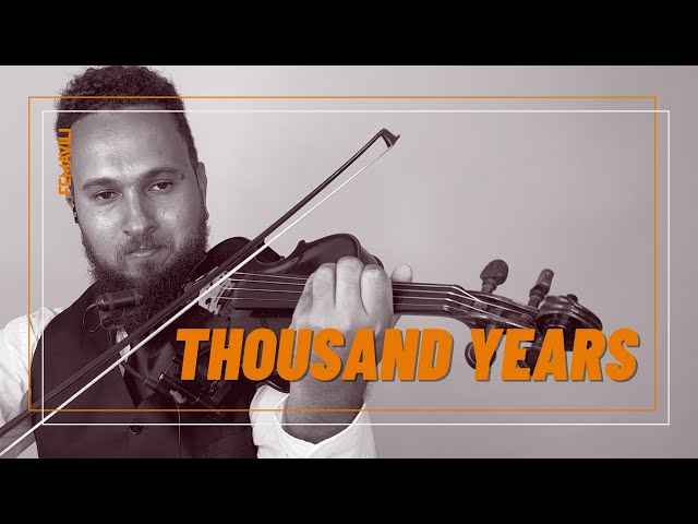 Imagem de capa do vídeo Thousand Years - Christina Perri (violin cover by FEMAVILI)