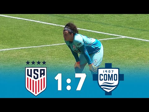 ex USA Women vs Men (Como) 1-7 - All Goals & Highlights 2023