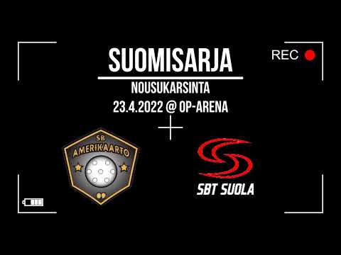 Salibandy Suomisarja | Amerikaarto - SBT Suola | 23.4.2022