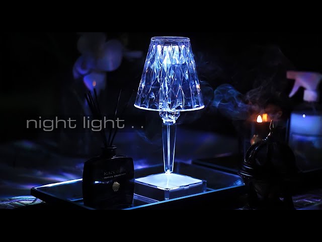 ابجورة اكرليك  لاسلكية  شحن 6 الوان