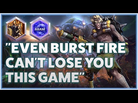 Junkrat Rocket Ride - "EVEN BURST FIRE CAN'T LOSE YOU THIS GAME" - ARAM