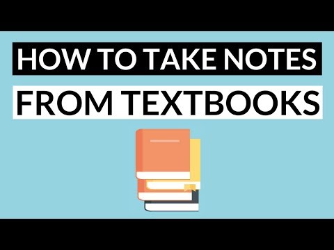 How to Take Notes from a Textbook Effectively  - 5 Steps: Note Taking Method