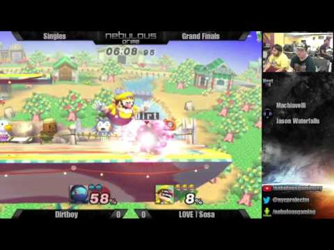 Nebulous Prime PM #36 Grand Finals - LOVE | Sosa (Wario) vs Dirtboy (Squirtle)