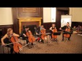 [Live] Theme from Attack on Titan (Jiyuu No Tsubasa) for Five Cellos - String Theory