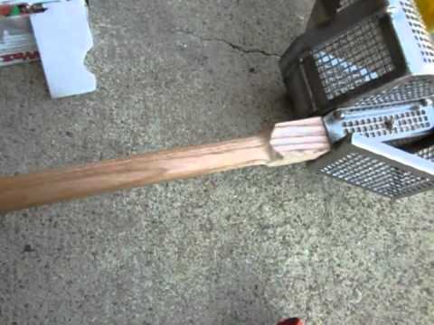 OCT 27TH - PARRAFIN PREP. TO SCOOP HANDLES - WILL IT HOLD UP..?