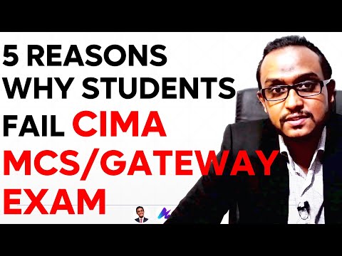 5 Reasons why students fail the CIMA MCS Exam/ Gateway - CIMA MCS May 2022 CIMA Gateway May 2022