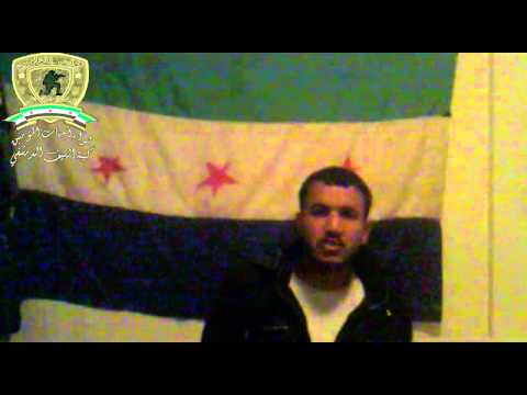 انشقاق المجند حسن حمود من مرتبات القوات الخاصة وانضمامه إلى كتيبة السيف الدمشقي في الغوطة الشرقية في ريف دمشق