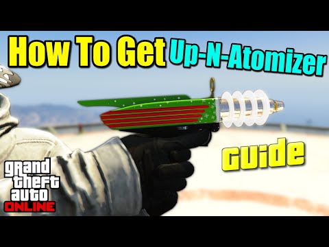 How To Get The Up-N-Atomizer (Ray Gun) in GTA 5 Online