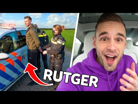 24 UUR RUTGER PRANKEN! *Opgepakt Door De Politie*