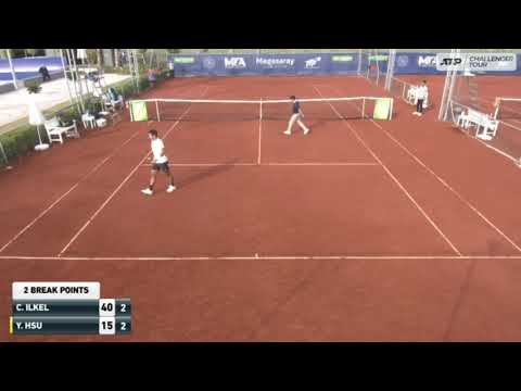 Cem Ilkel (TUR) vs Yu Hsiou Hsu (TPE) Antalya 3 challenger 1 Round