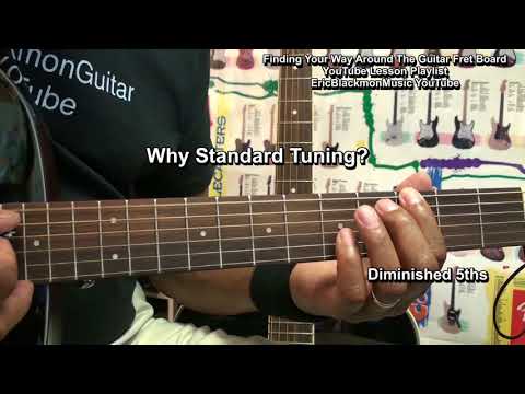 😃 Finding Your Way Around The Guitar Fret Board YouTube Lesson Playlist From EricBlackmonGuitar