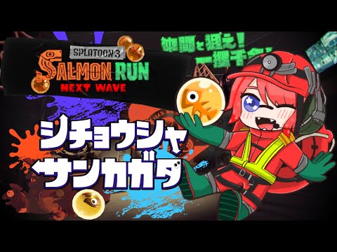 【参加型】初見さん歓迎🐟サモラン🐟【スプラ/Vtuber】