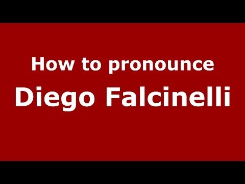 How to pronounce Diego Falcinelli (Italian/Italy)  - PronounceNames.com