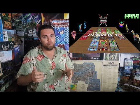 Superbeings Jumbo Card Game - Board Game Review