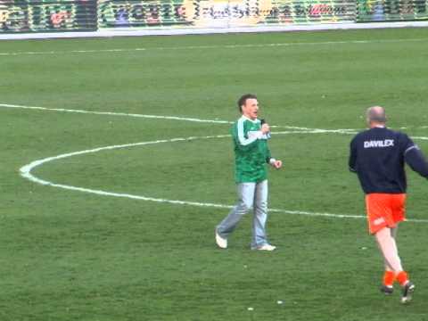 Oldschool Oosterenkstadion! FC Zwolle - de Graafschap (afscheid Oosterenk) Harm Wolters zingt