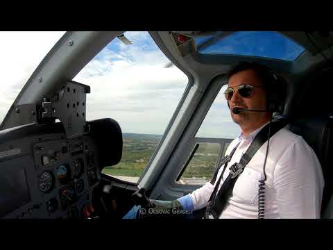 Fly4Less HA-HBW, Bell 427 cockpit view