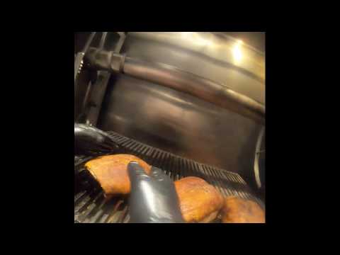 Live Fire Roasted Duck POV Cooking