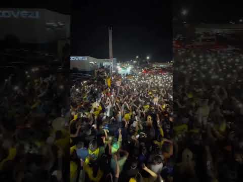 “E apenas o começo”, diz Nikolas Ferreira em Luziânia - GO.