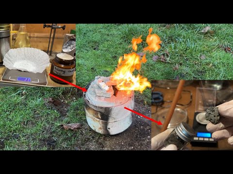 How to Make Antimony (Household Materials)