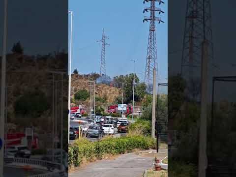 Incendio al Gagno, Piombino